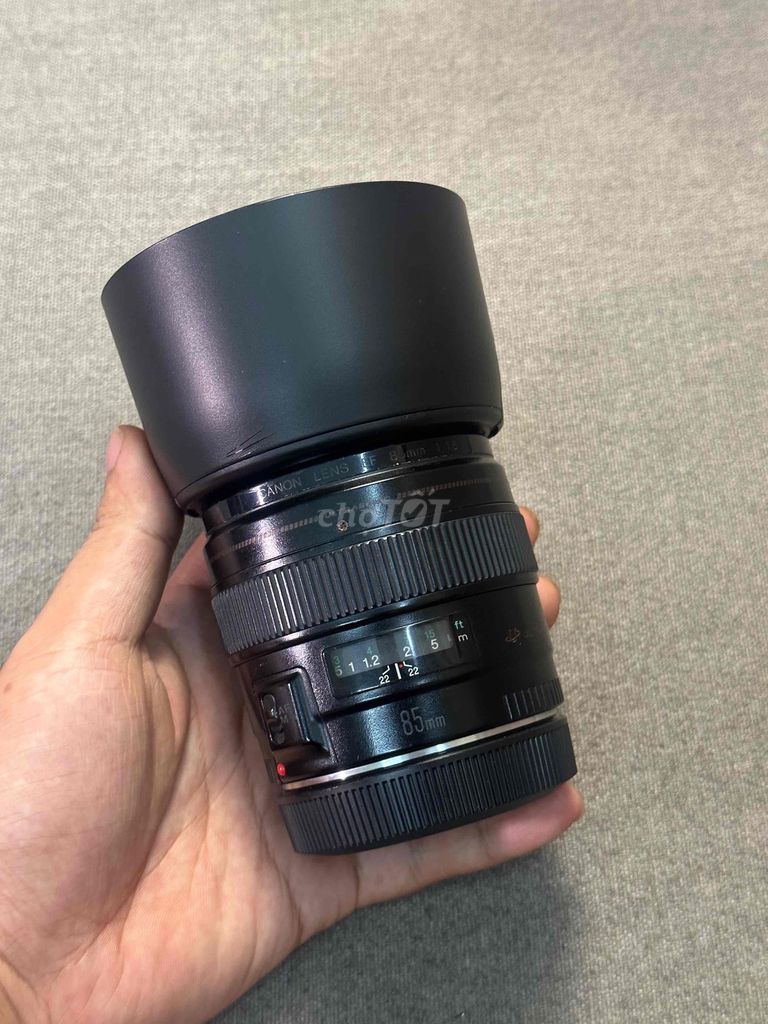 Ống kính Canon 85mm F1.8 USM Đen Đã sử dụng. Mua bán Máy ảnh, Máy quay tại Quận Hải Châu Đà Nẵng được đăng bởi Tiến Đạt hình 1