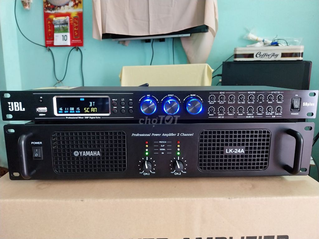 Combo vang cơ lai số và main đẩy 24 sò(mới 100%). Mua bán Tivi, Âm thanh tại Huyện Hóc Môn Tp Hồ Chí Minh được đăng bởi Âm thanh Hóc Môn hình 2