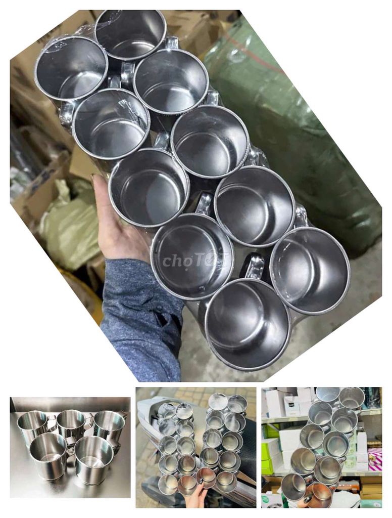 Xả kho lô ca inox 7cm 499k set 50cái