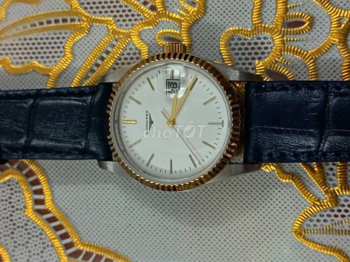 Đồng hồ Longines nam dây da. Mua bán Đồng hồ tại Quận Bình Tân Tp Hồ Chí Minh được đăng bởi Đinh Nhật Duy  hình 1