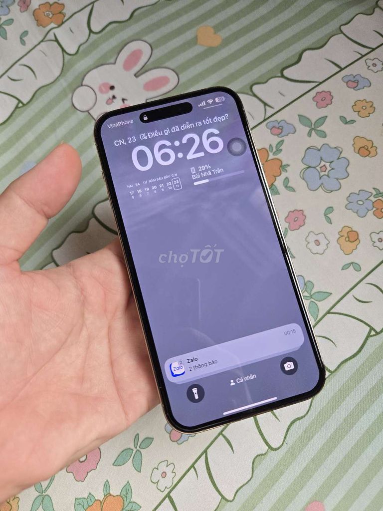 iPhone 14 Pro Max 128GB Việt Nam 99%. Mua bán Điện thoại tại Thành phố Rạch Giá Kiên Giang được đăng bởi Chuyên đồ công nghệ hình 1