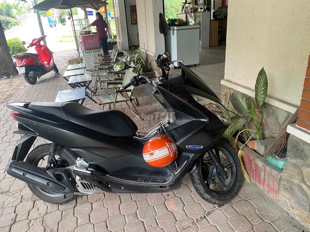Honda PCX 2016 Черный матовый Smartkey