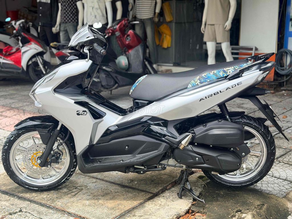 Honda AB 2val Bạc porsche mâm crom hỗ trợ trả góp