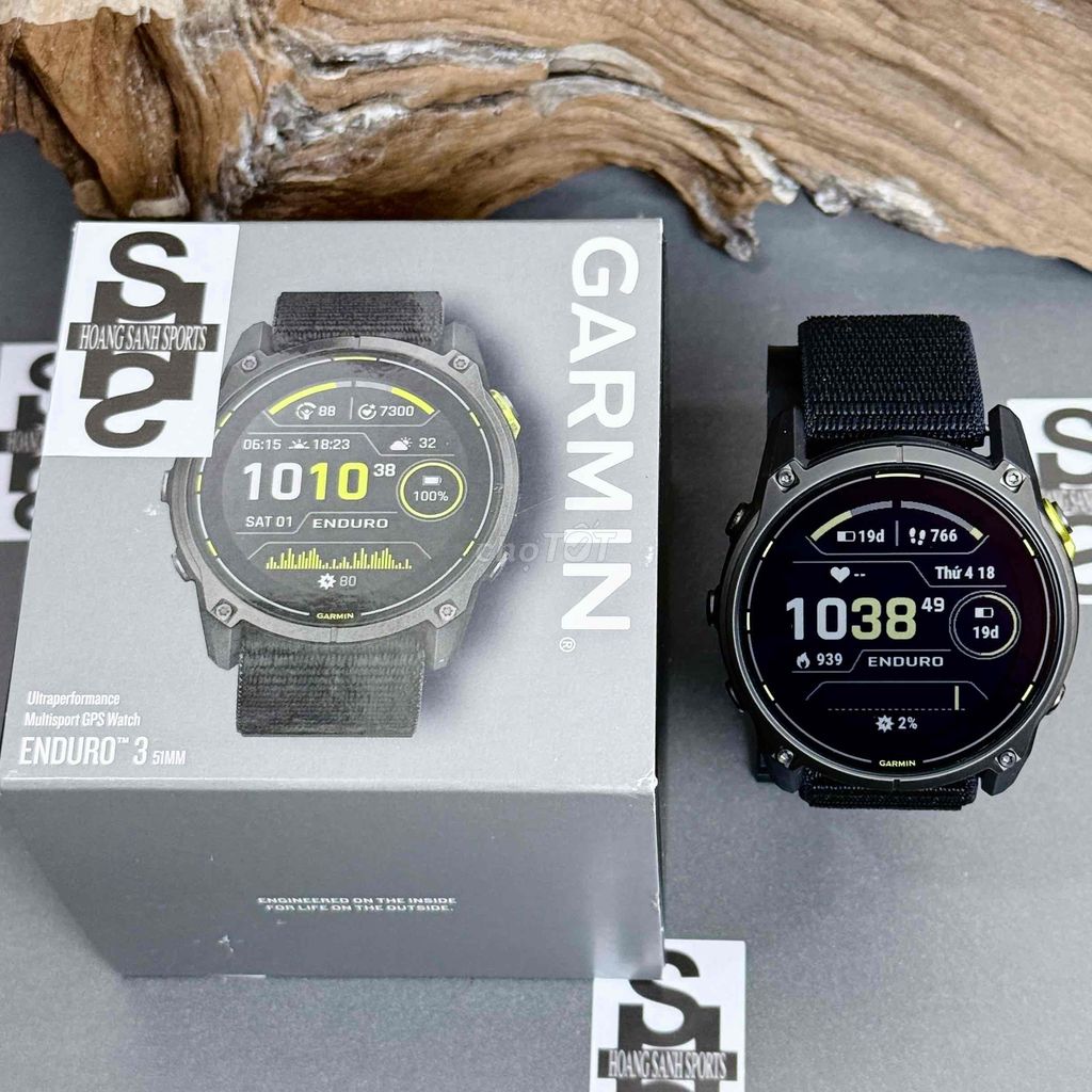 GARMIN ENDURO 3 FULLBOX SIÊU ĐẸP BẢN MỚI NHẤT