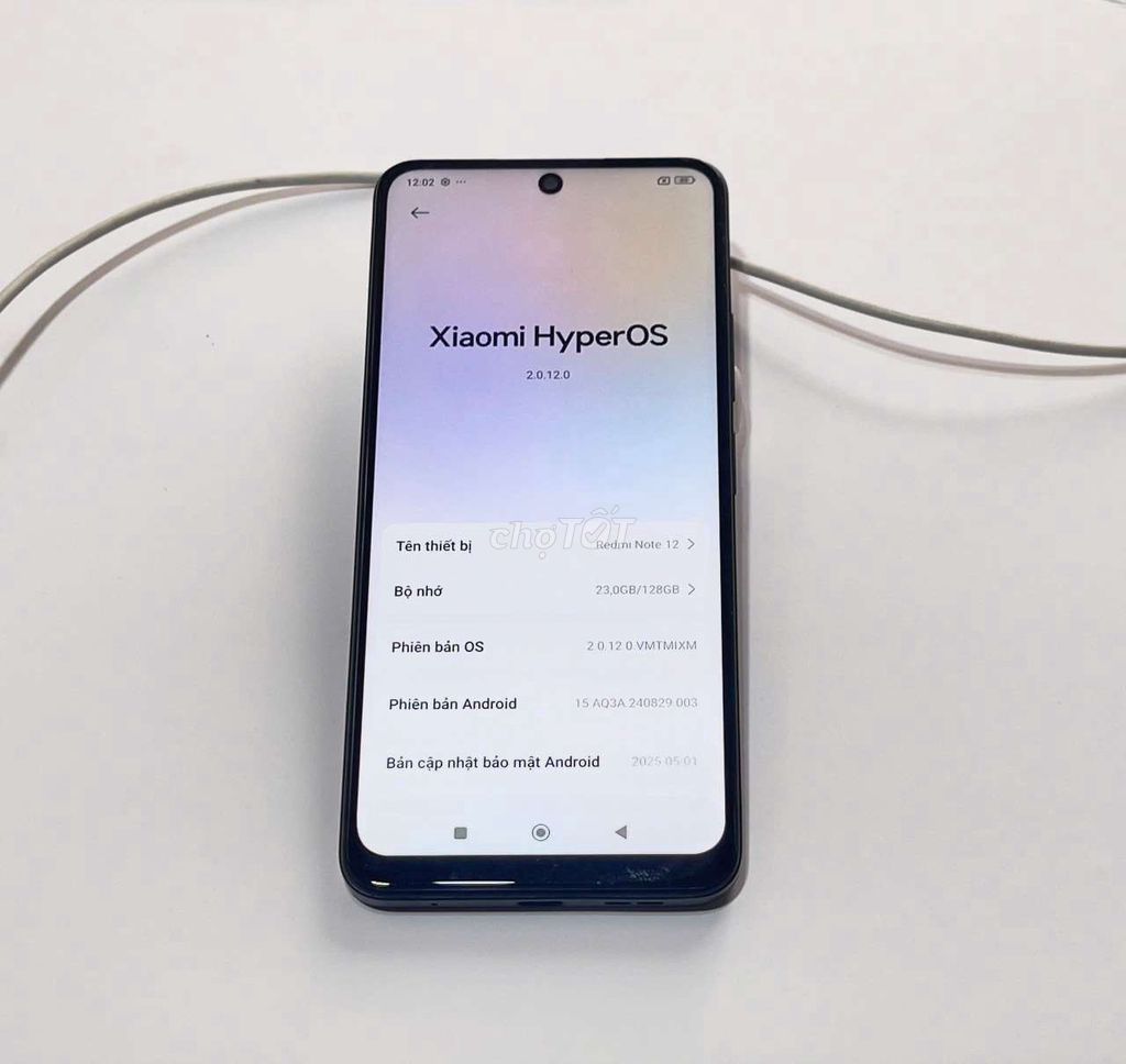 Xiaomi Redmi Note 12 128GB. Mua bán Điện thoại tại Quận Gò Vấp Tp Hồ Chí Minh được đăng bởi Smartphone giá kho hình 1