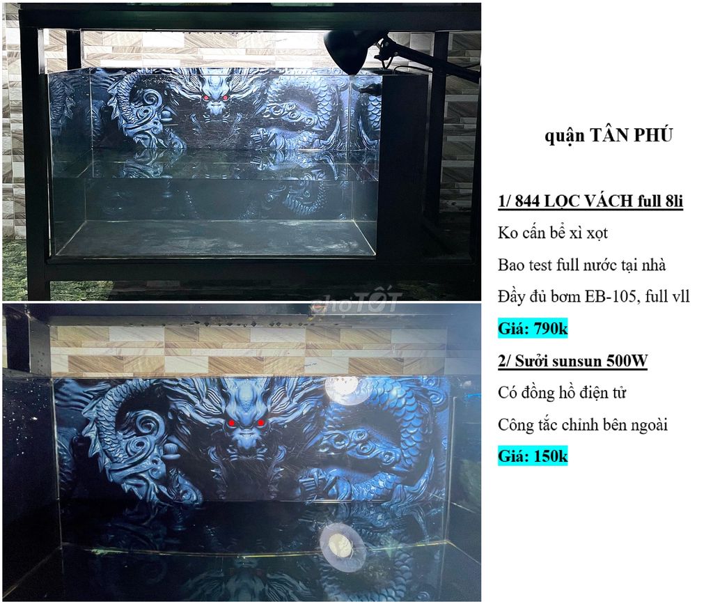 844 LỌC VÁCH full 8li. Mua bán Phụ kiện, Thức ăn, Dịch vụ tại Quận Tân Phú Tp Hồ Chí Minh được đăng bởi Tai Nguyen hình 1