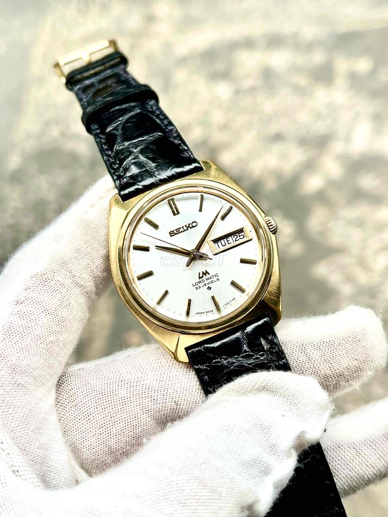 Seiko LM Automatic bọc vàng 14k size 36mm