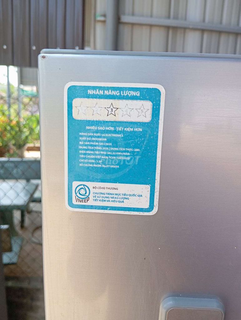 Tủ lạnh LG 315L. Mua bán Tủ lạnh tại Huyện Krông Pắc Đắk Lắk được đăng bởi tri vinh hình 1