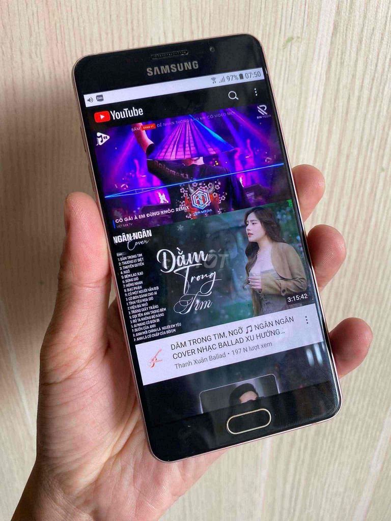 Samsung Galaxy A5 (2016) Vàng hồng. Mua bán Điện thoại tại Huyện Đắk R'Lấp Đắk Nông được đăng bởi Dương hình 1