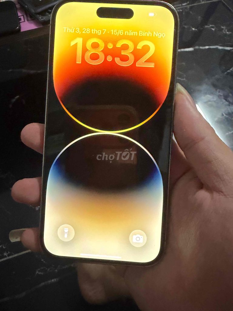 Apple iPhone 14 Pro 128GB Vàng 87%. Mua bán Điện thoại tại Thị xã Phú Mỹ Bà Rịa - Vũng Tàu được đăng bởi nguyễn duy hình 1