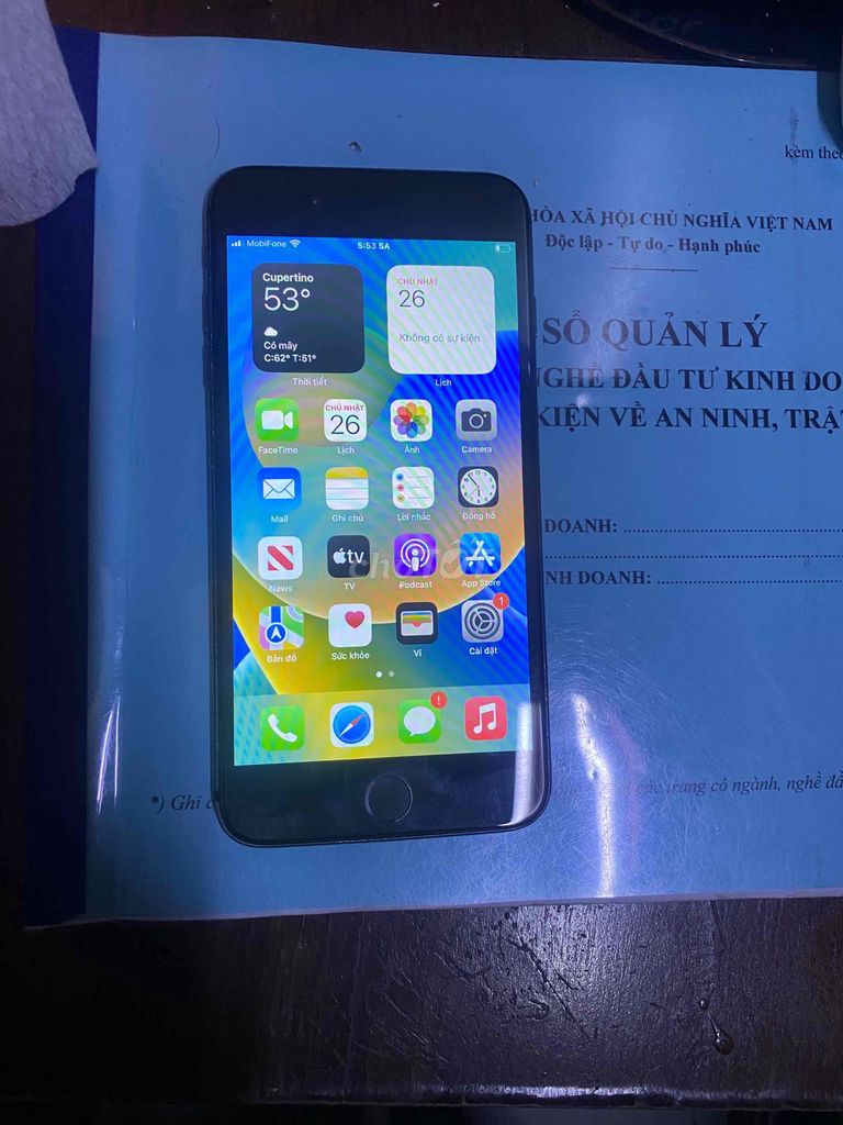 8plus quốc tế.full chức năng.iclou sạch. Mua bán Điện thoại tại Quận Tân Phú Tp Hồ Chí Minh được đăng bởi Xuan Hậu hình 1