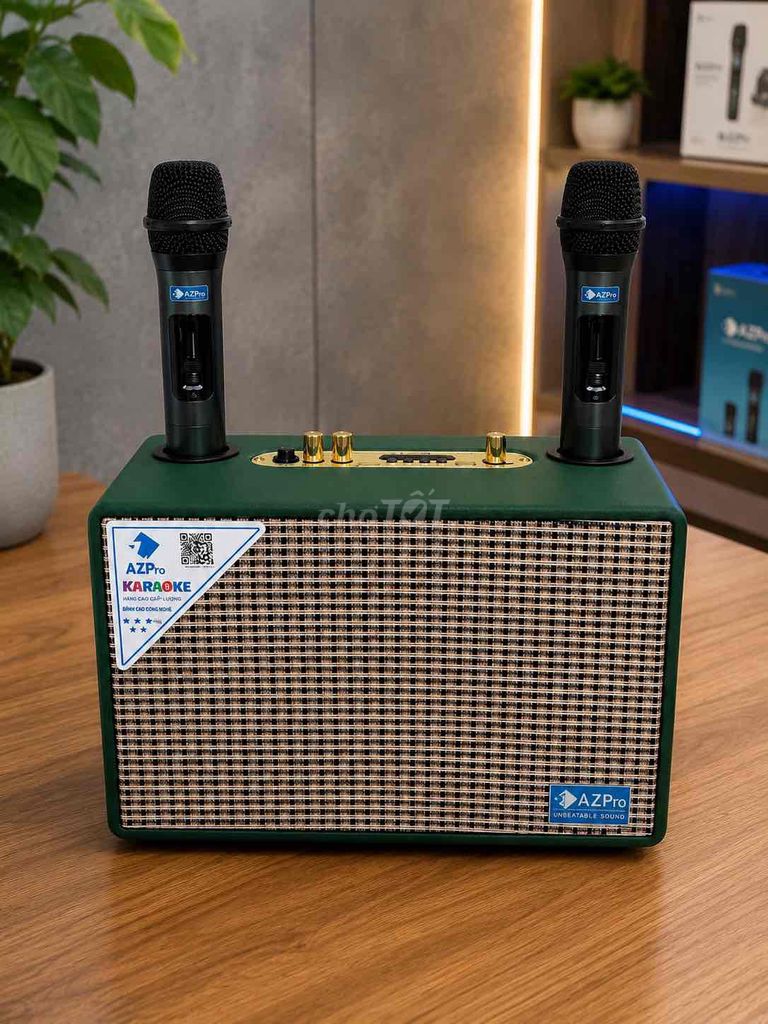 Loa karaoke mini AZPro bọc da sang trọng. Mua bán Tivi, Âm thanh tại Quận Tân Bình Tp Hồ Chí Minh được đăng bởi Nhi Nguyen hình 1