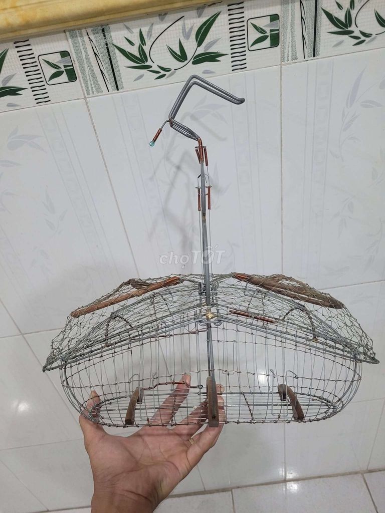 Lụp bẫy chim thép xanh. Mua bán Phụ kiện, Thức ăn, Dịch vụ tại Huyện Hóc Môn Tp Hồ Chí Minh được đăng bởi Quý Nguyen hình 1