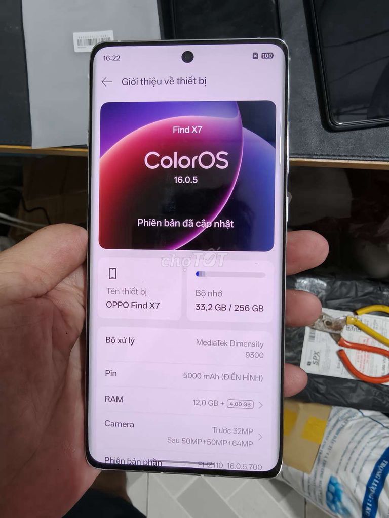OPPO Find X7 Zôm 100x. Mua bán Điện thoại tại Thành phố Bến Tre Bến Tre được đăng bởi Từ Tuấn Bến Tre hình 1