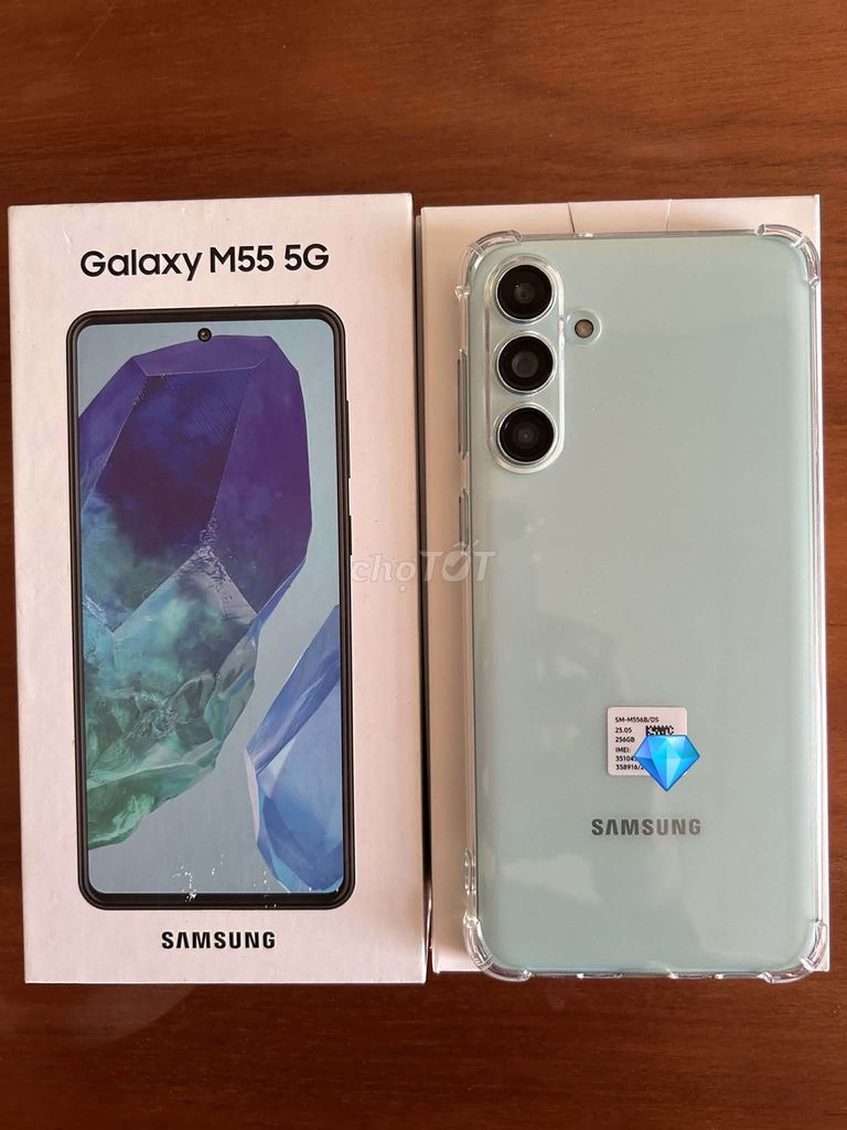 Samsung Galaxy M55 5G 256GB Xanh nhạt. Mua bán Điện thoại tại Thành phố Vũng Tàu Bà Rịa - Vũng Tàu được đăng bởi Tuấn hình 1
