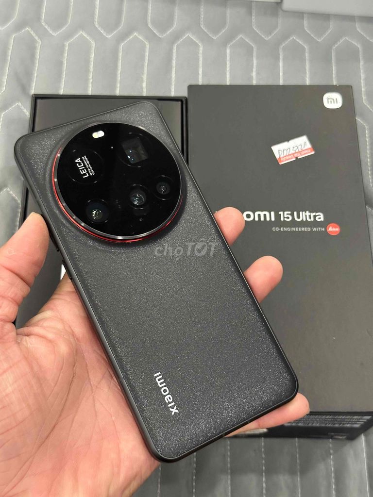 Xiaomi 15 Ultra 12/256GB Đen 99% fullboxx cần bán. Mua bán Điện thoại tại Quận Bình Tân Tp Hồ Chí Minh được đăng bởi Hoàng hải hình 1
