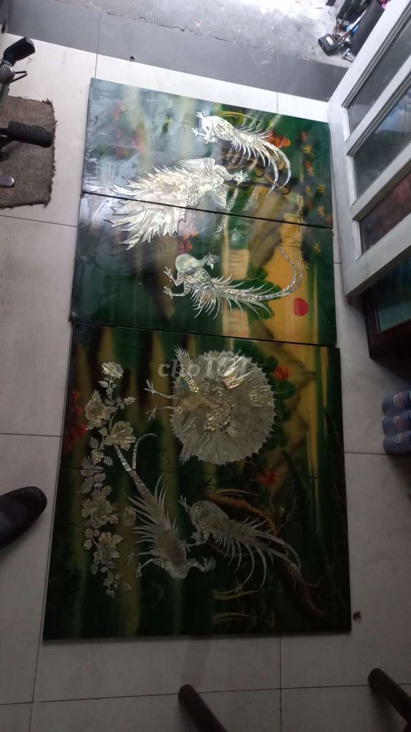 Tranh treo tường Sơn mài khảm trai. Mua bán Đồ sưu tầm, đồ cổ tại Quận 1 Tp Hồ Chí Minh được đăng bởi Anh Phát  hình 1