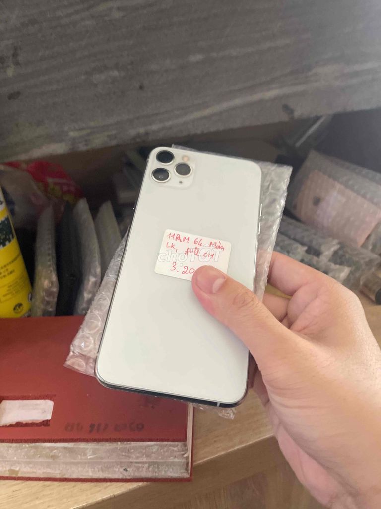 iPhone 11 Pro Max 64GB Trắng Đã dùng. Mua bán Điện thoại tại Quận Cẩm Lệ Đà Nẵng được đăng bởi Sim Số Đại Tài hình 1