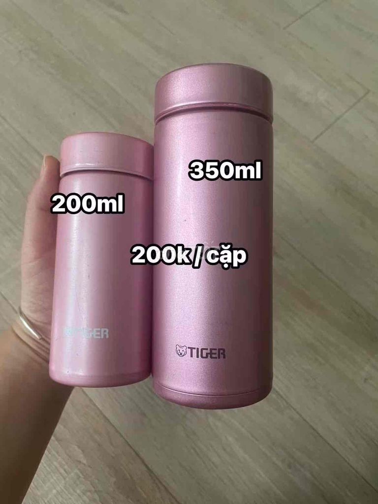 Bình giữ nhiệt Tiger 200ml Hồng Nhật. Mua bán Dụng cụ nhà bếp tại Quận Hà Đông Hà Nội được đăng bởi Thảo đặng hình 1