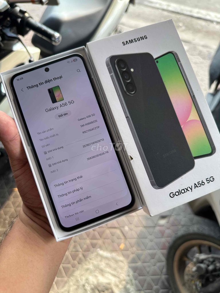 Bán GL Samsung A56 5G 8G 128GB BH 6.2028 mới 99%. Mua bán Điện thoại tại Quận 8 Tp Hồ Chí Minh được đăng bởi LABÙBÚ hình 1