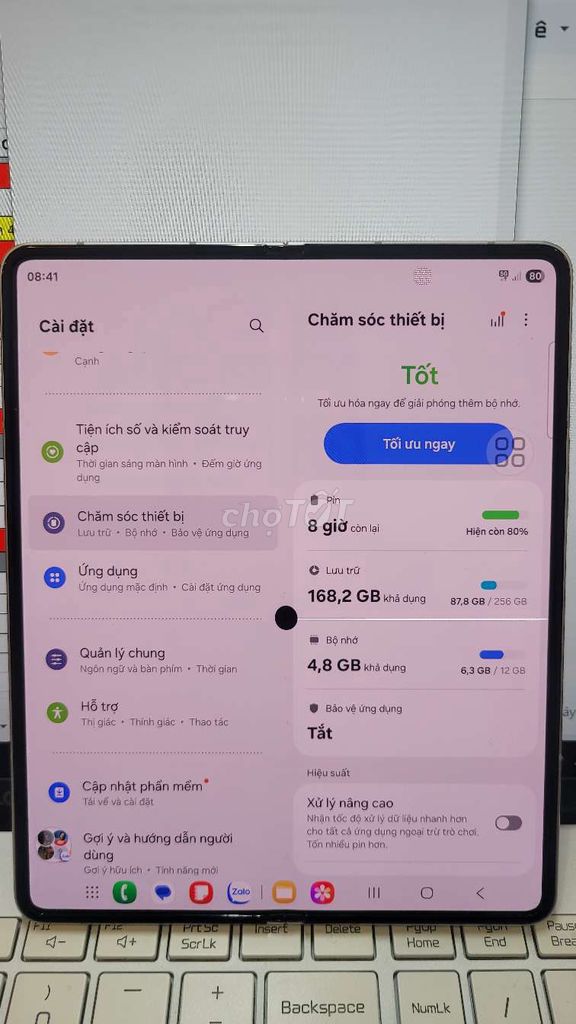 Samsung Galaxy Z Fold 3 256GB Vàng đồng. Mua bán Điện thoại tại Quận Tây Hồ Hà Nội được đăng bởi Hữu Quân hình 1