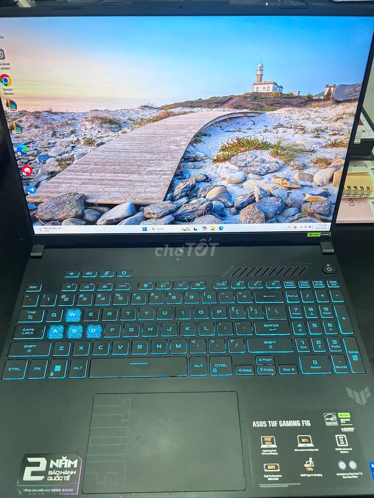 ASUS TUF Gaming F16 i7 16GB/500GB. Mua bán Laptop tại Quận Ngũ Hành Sơn Đà Nẵng được đăng bởi Jin hình 1
