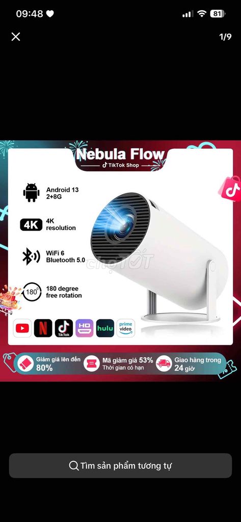 Máy chiếu Nebula Flow. Mua bán Đồ dùng văn phòng tại Quận Ninh Kiều Cần Thơ được đăng bởi Huỳnh Tuấn Thanh hình 1