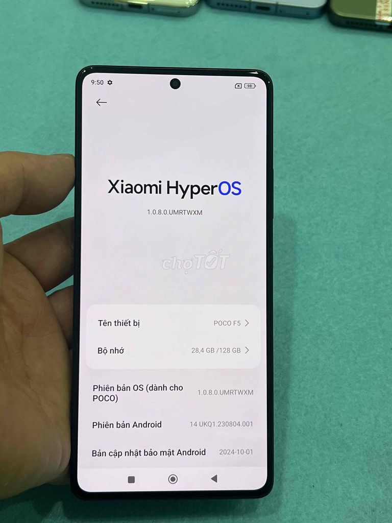 Xiaomi Redmi Note 12 Turbo 128GB Đen. Mua bán Điện thoại tại Quận Hoàng Mai Hà Nội được đăng bởi Nguyennoi hình 1
