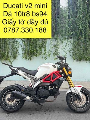 Ducati V2 mini moto
