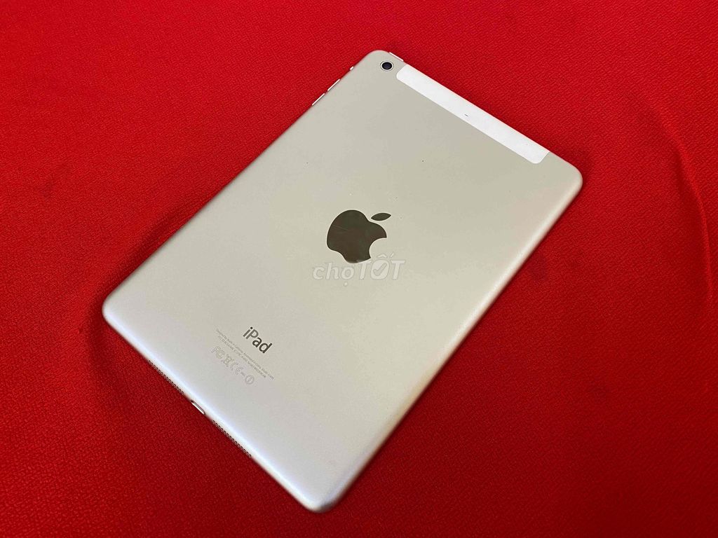 Apple iPad mini 2 16GB trắng  bản 3G- wifi. Mua bán Máy tính bảng tại Quận 7 Tp Hồ Chí Minh được đăng bởi Nhungle hình 1