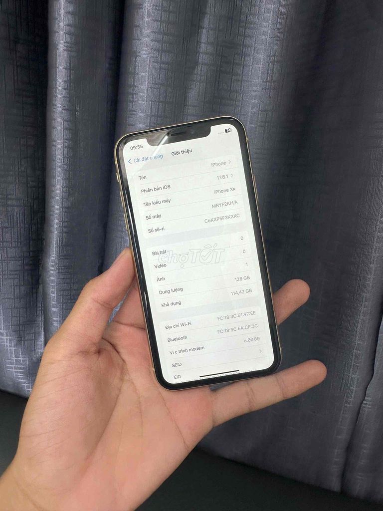 Iphone XR Qt 64gb Máy zin chuẩn Full chức năng