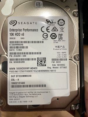 Ổ cứng Fujitsu Enterprise Performance 300GB 10K. Mua bán Linh kiện (RAM, Card...) tại Quận 7 Tp Hồ Chí Minh được đăng bởi Mai