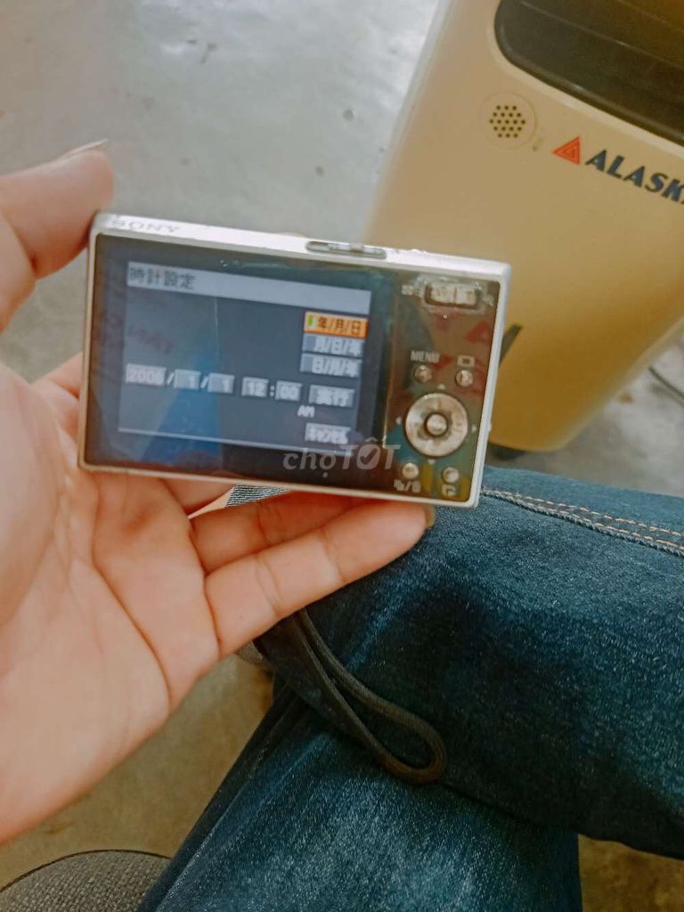 Máy ảnh Sony Cyber-shot Bạc. Mua bán Máy ảnh, Máy quay tại Quận Cẩm Lệ Đà Nẵng được đăng bởi Chuyên gà chọi Đà Nẵng hình 1