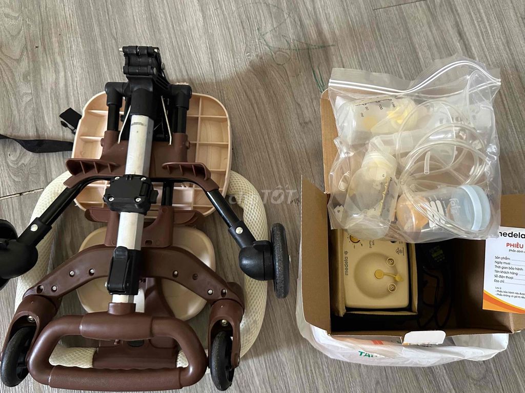 Máy vắt sữa Medela đã sử dụng có xe đẩy. Mua bán Mẹ và bé tại Quận Gò Vấp Tp Hồ Chí Minh được đăng bởi Trần Hoàng hình 1
