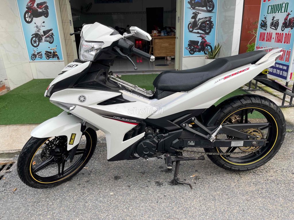 Yamaha Exciter 150 Trắng Zin êm Tốt. Mua bán Xe máy tại Thành phố Bến Tre Bến Tre được đăng bởi A Teo hình 3