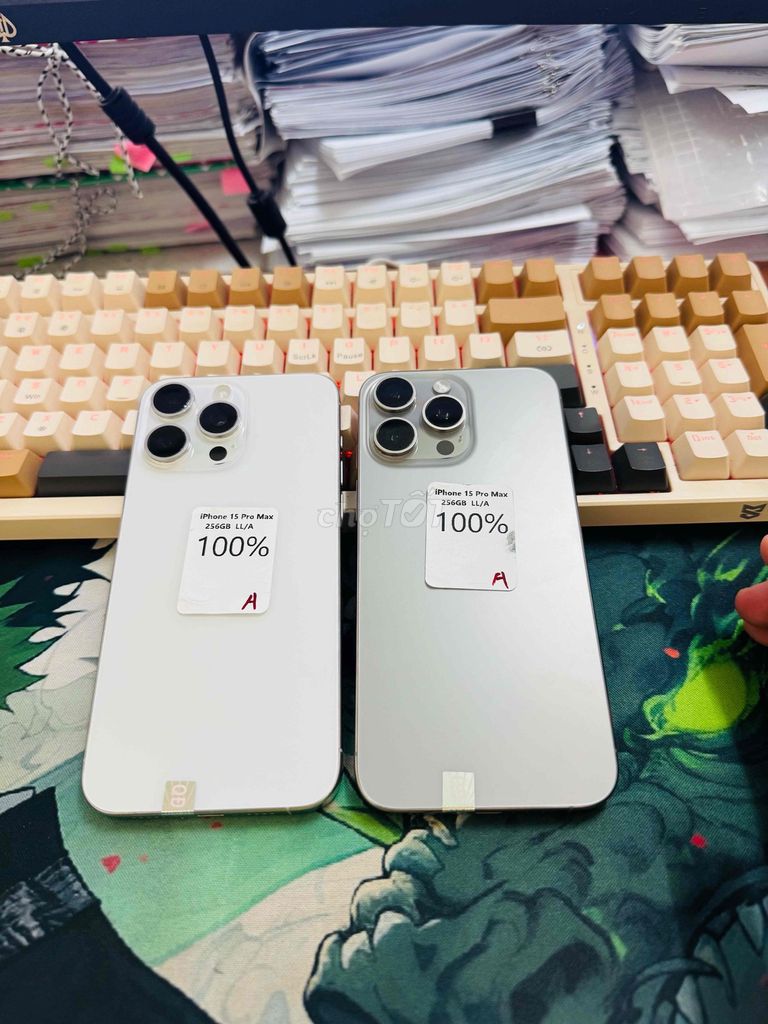 Apple iPhone 15 Pro Max 256GB 98-99%. Mua bán Điện thoại tại Huyện Tri Tôn An Giang được đăng bởi LH O393 393 O73 hình 1