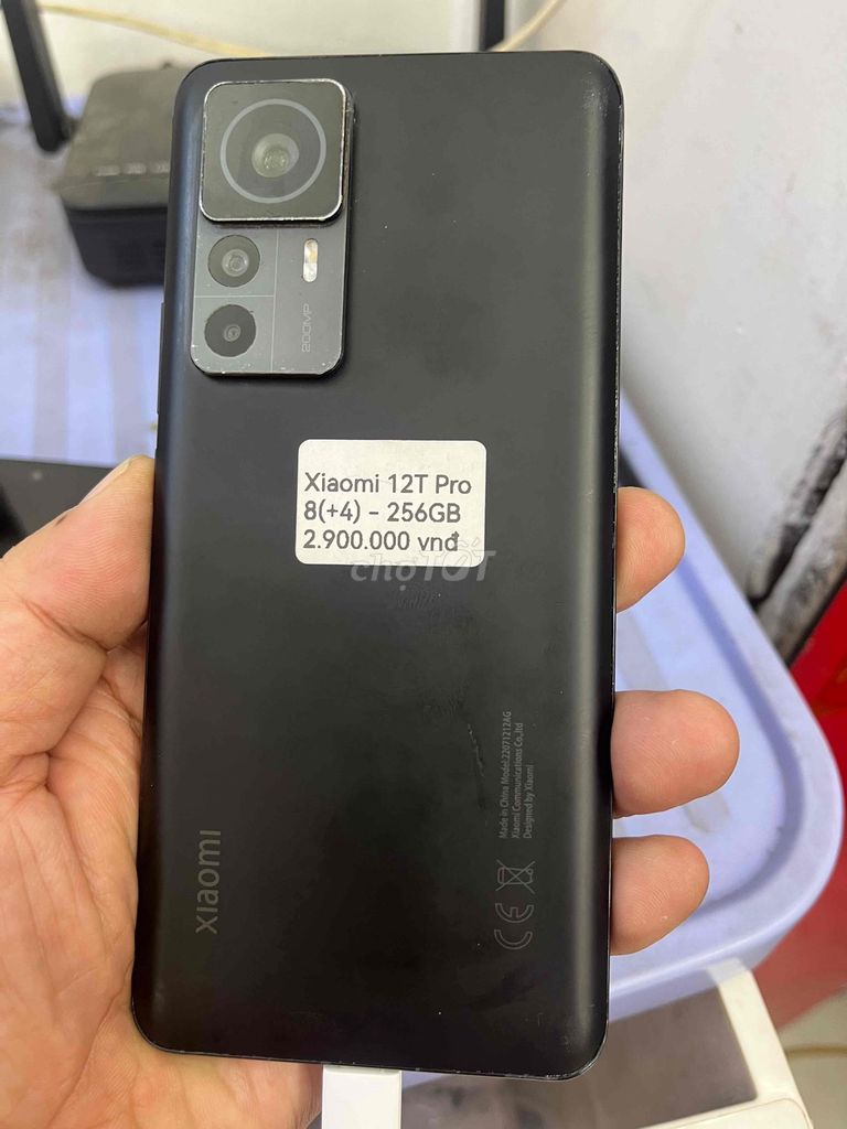 Xiaomi 12T Pro 256GB Đen. Mua bán Điện thoại tại Huyện Hóc Môn Tp Hồ Chí Minh được đăng bởi Hải hình 1