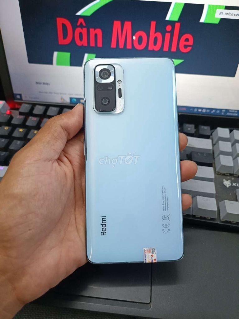 XIAOMI REDMI NOTE 10 PRO 8/128GB SNAP 732G PIN5000