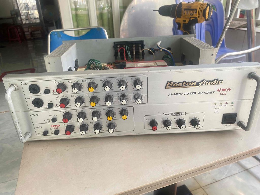 Amply Boston Audio PA-999II Bạc nguyên zin. Mua bán Tivi, Âm thanh tại Thành phố Thủ Đức Tp Hồ Chí Minh được đăng bởi ly hung hình 1