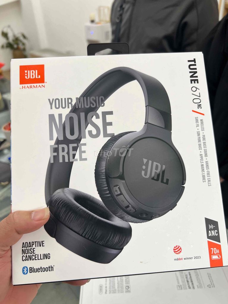 Tai nghe JBL Tune 670NC newseal chính hãng