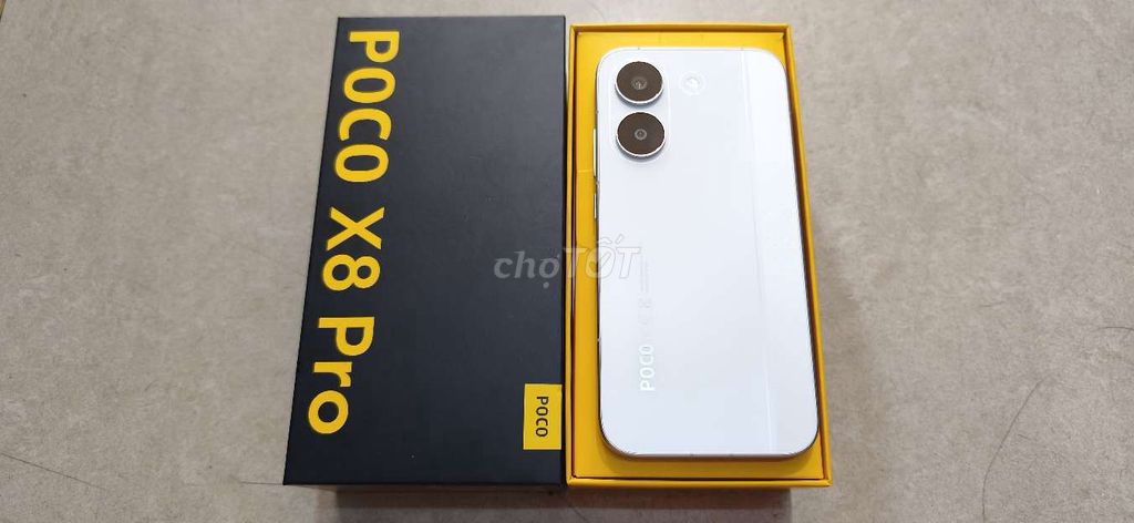 Xiaomi Poco X8 Pro (8/256) Trắng - Mới kích hoạt !. Mua bán Điện thoại tại Quận 3 Tp Hồ Chí Minh được đăng bởi Anh hình 1