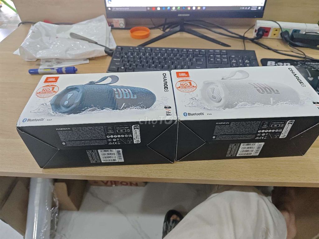 Loa Bluetooth JBL Charge 6 Trắng newseal . Mua bán Tivi, Âm thanh tại Quận Hà Đông Hà Nội được đăng bởi nguyen tuyen hình 1
