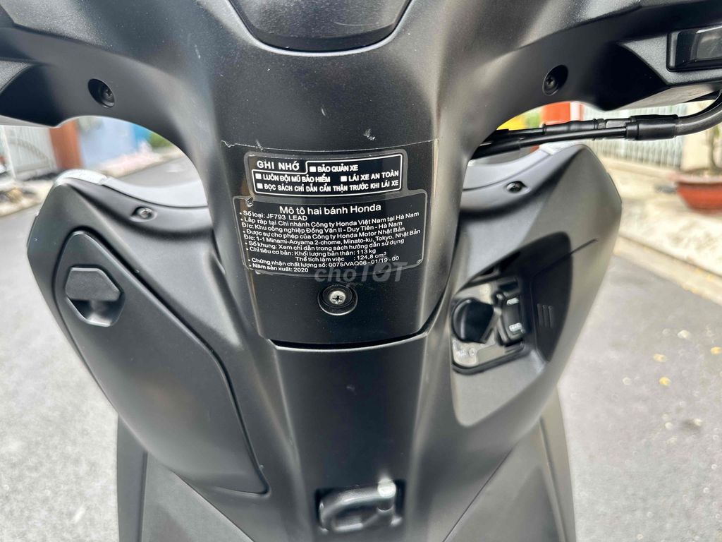 Honda Lead 2020 Đặc biệt Đen nhám. Mua bán Xe máy tại Quận Tân Phú Tp Hồ Chí Minh được đăng bởi Nguyễn Bảy hình 6
