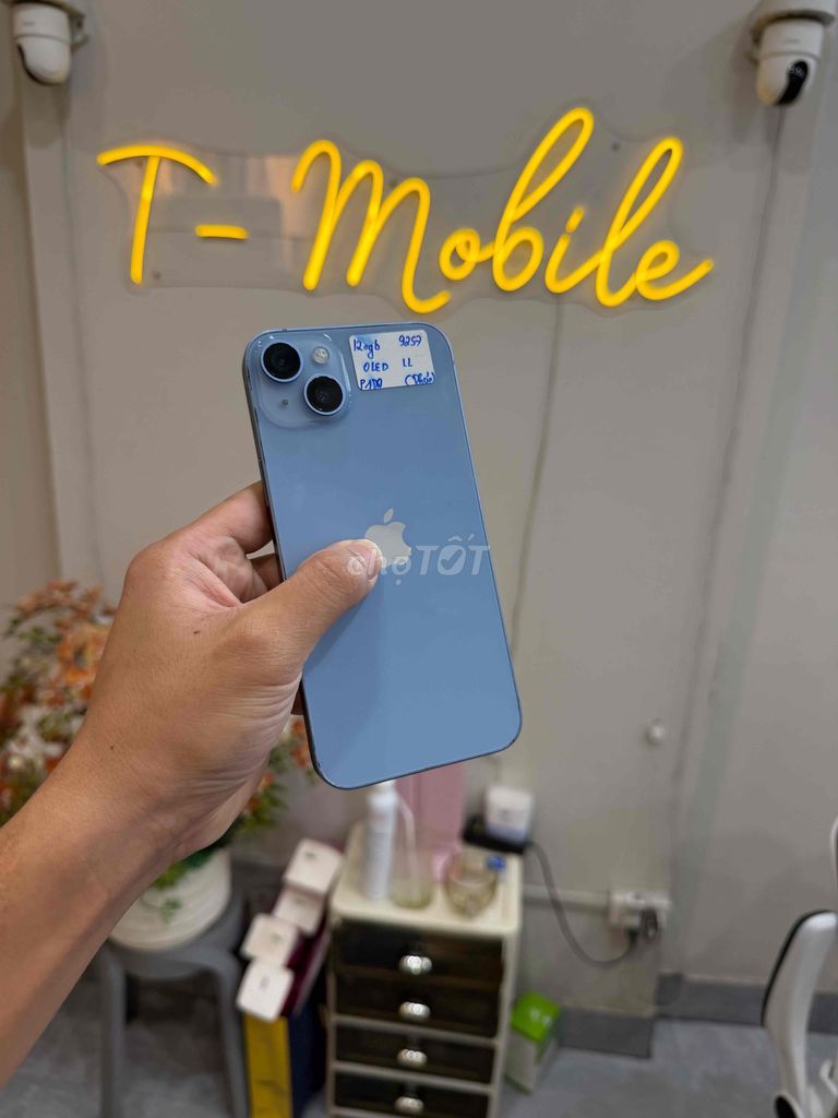 14 Plus 128Gb Quốc Tế màn oled pin 100%. Mua bán Điện thoại tại Quận Thanh Xuân Hà Nội được đăng bởi Ngô Tráng T Mobile hình 1
