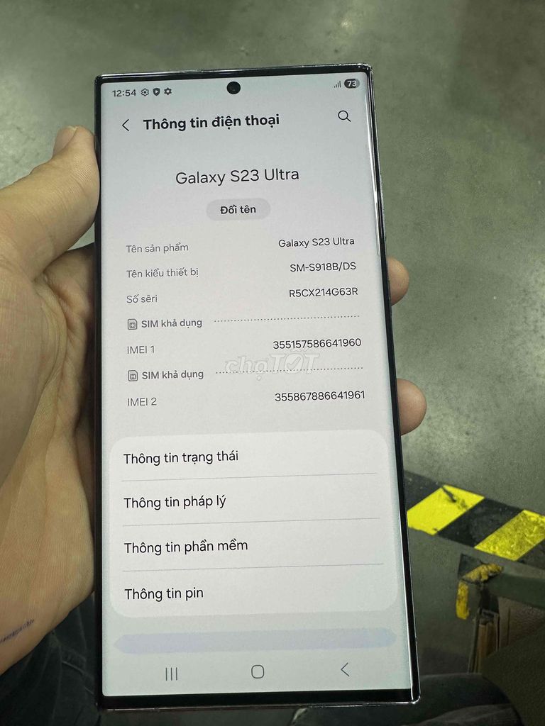 samsung s 23 ultra 12/256  gl. Mua bán Điện thoại tại Thị xã Bến Cát Bình Dương được đăng bởi đam mê công nghệ hình 1