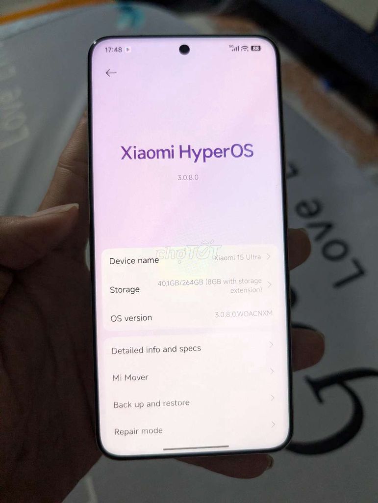 Xiaomi 15 Ultra 5G 256GB Bạc giao lưu. Mua bán Điện thoại tại Thành phố Biên Hòa Đồng Nai được đăng bởi Long Huynh hình 1