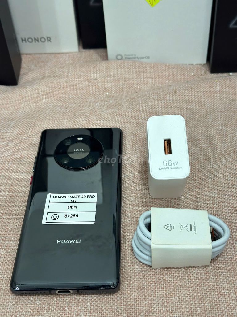 Huawei Mate 40 Pro 5G 8/256 Đen sạc 66w có COD. Mua bán Điện thoại tại Quận Hoàng Mai Hà Nội được đăng bởi Trần Ngọc Hiếu hình 1