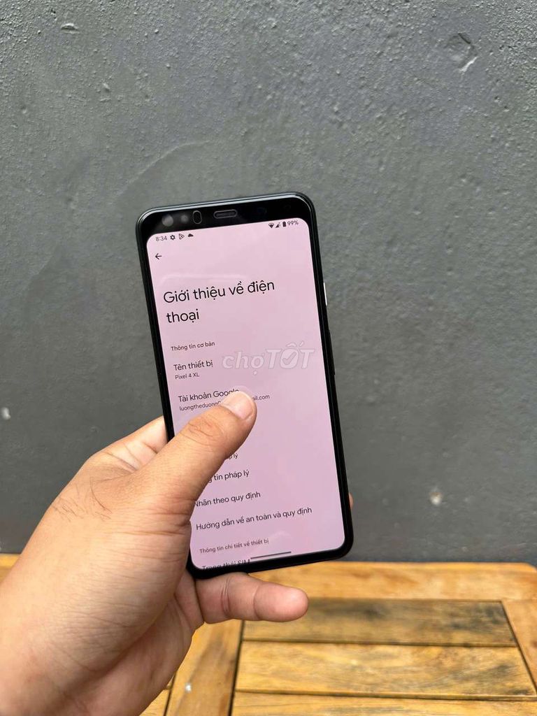 Google Pixel 4 XL 64GB Trắng 99%. Mua bán Điện thoại tại Thành phố Thủ Đức Tp Hồ Chí Minh được đăng bởi Anh Tí  hình 1