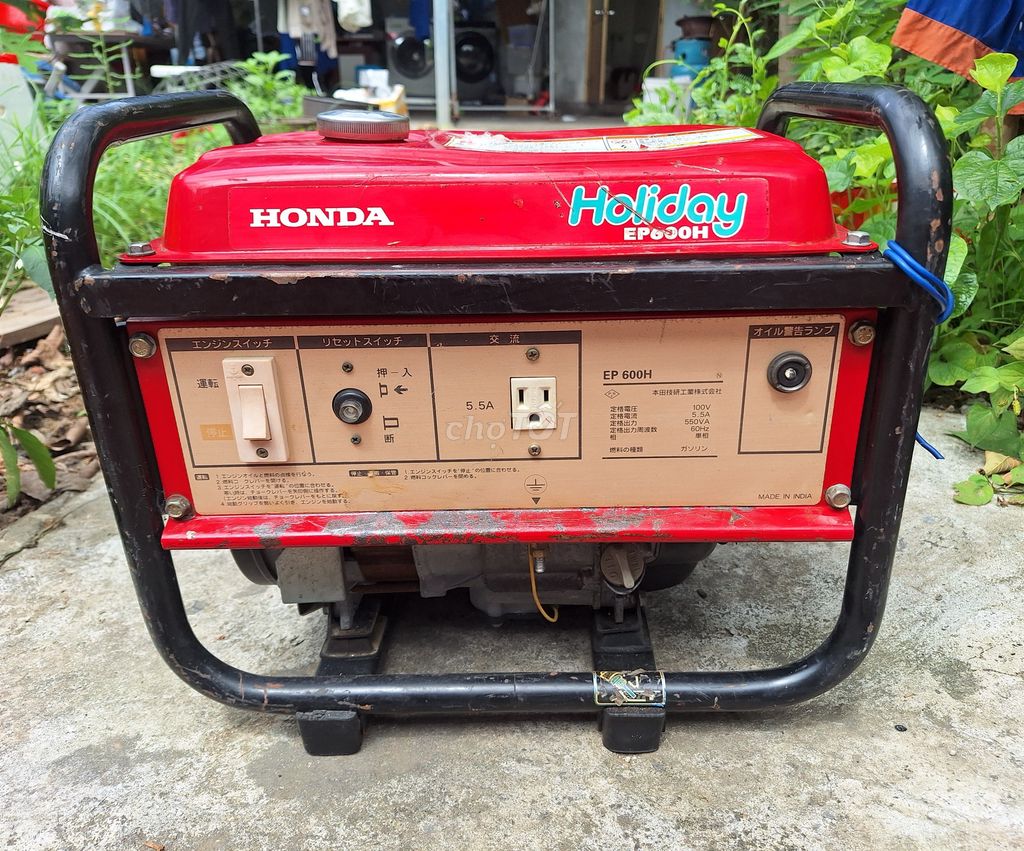 Máy phát điện Honda EH 600 Đỏ 550W 220V. Mua bán Nội thất, đồ gia dụng khác tại Huyện Thuỷ Nguyên Hải Phòng được đăng bởi Bùi Ngọc Tú hình 1