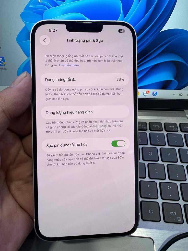 Apple iPhone 14 Plus 128GB Trắng. Mua bán Điện thoại tại Quận 6 Tp Hồ Chí Minh được đăng bởi QUỐC THIÊN BÁN GÓP 0 ĐỒNG  hình 1